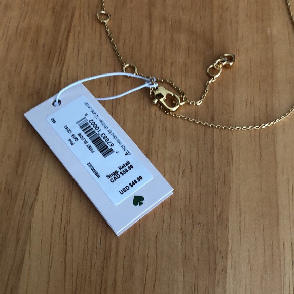 KATE SPADE “FIRST BLOOM” PINK FLOWER NECKLACE 🌸 - Picture 9 of 10